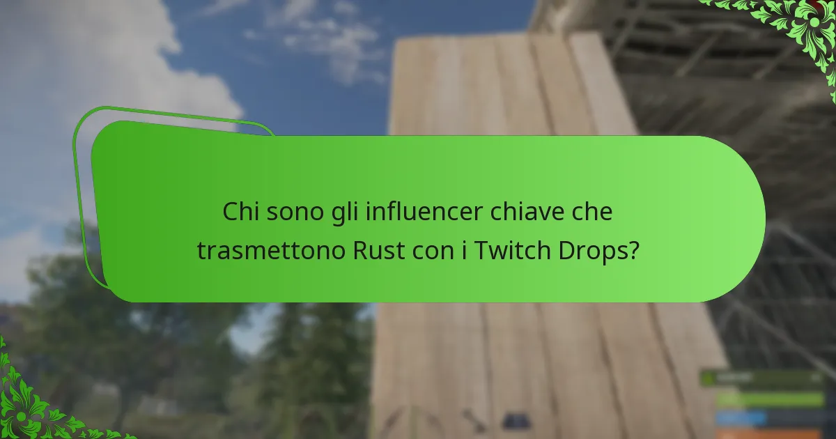 Quali skin sono disponibili attraverso i Rust Twitch Drops?