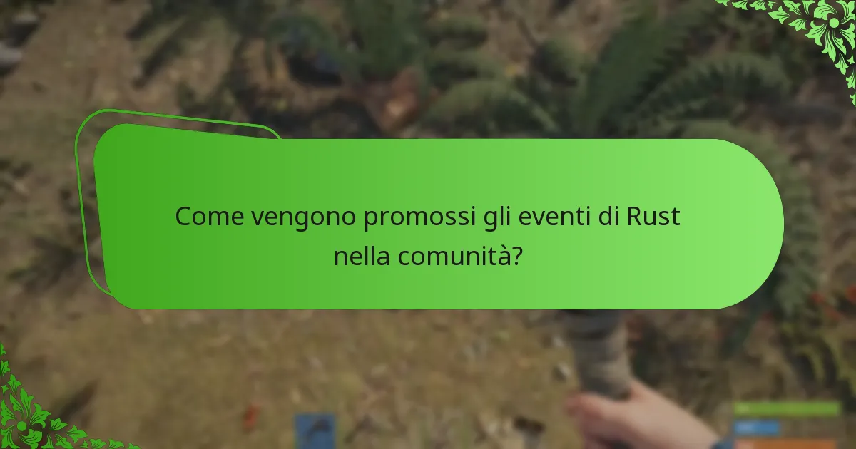 Quali incentivi per i giocatori sono associati alle ricompense degli eventi di Rust?