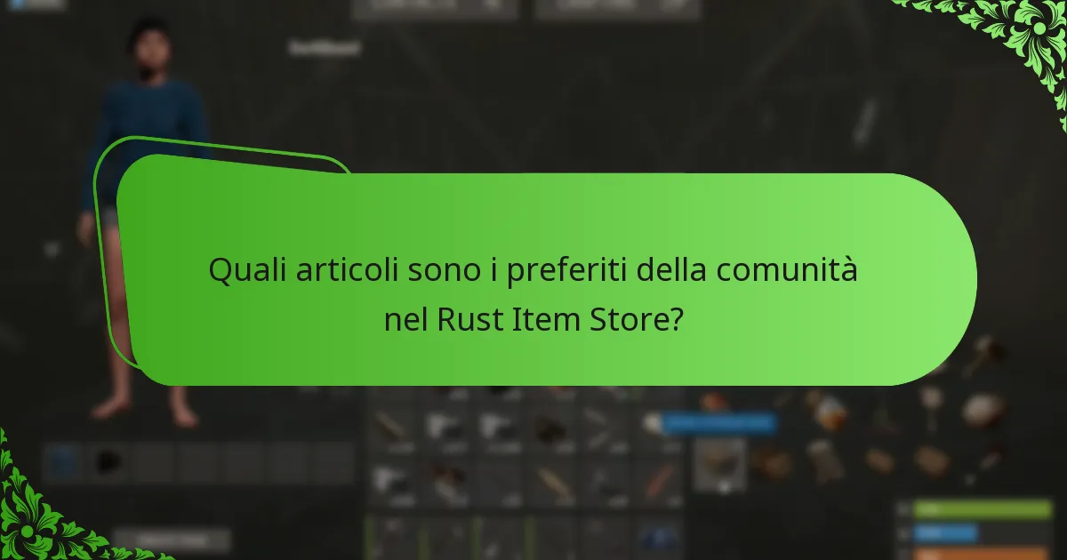 Quali sono le offerte a tempo limitato nel Rust Item Store?