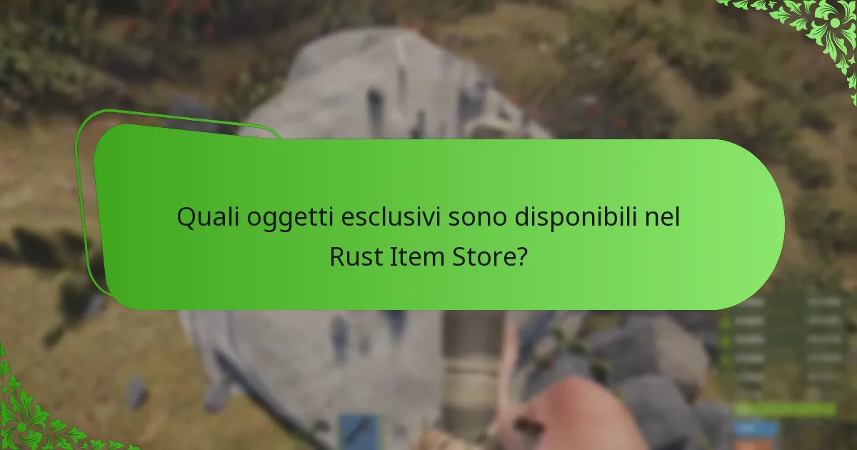 Come funzionano le rotazioni del negozio di oggetti in Rust?