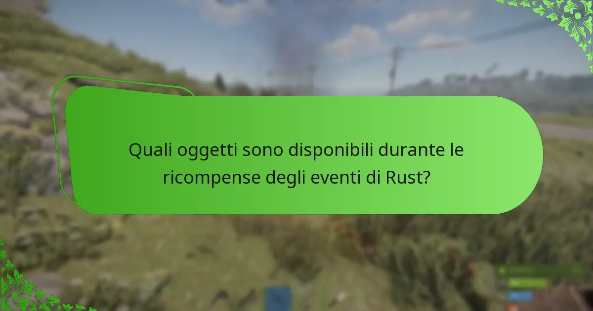 Quali sono le reazioni della comunità alle ricompense degli eventi di Rust?
