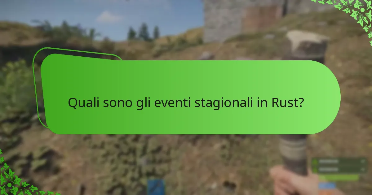 Quali sono i vantaggi di partecipare agli eventi di Rust?